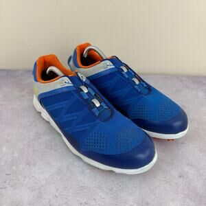 FootJoy FJ Dial Lace Golf Shoes Women's 8.5 Sport SL Blue Orange 98031